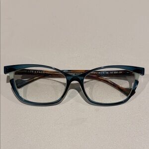 Authentic FACE À FACE Paris Bahia 2 Eyeglasses - Blue/Tortoise - Made in France